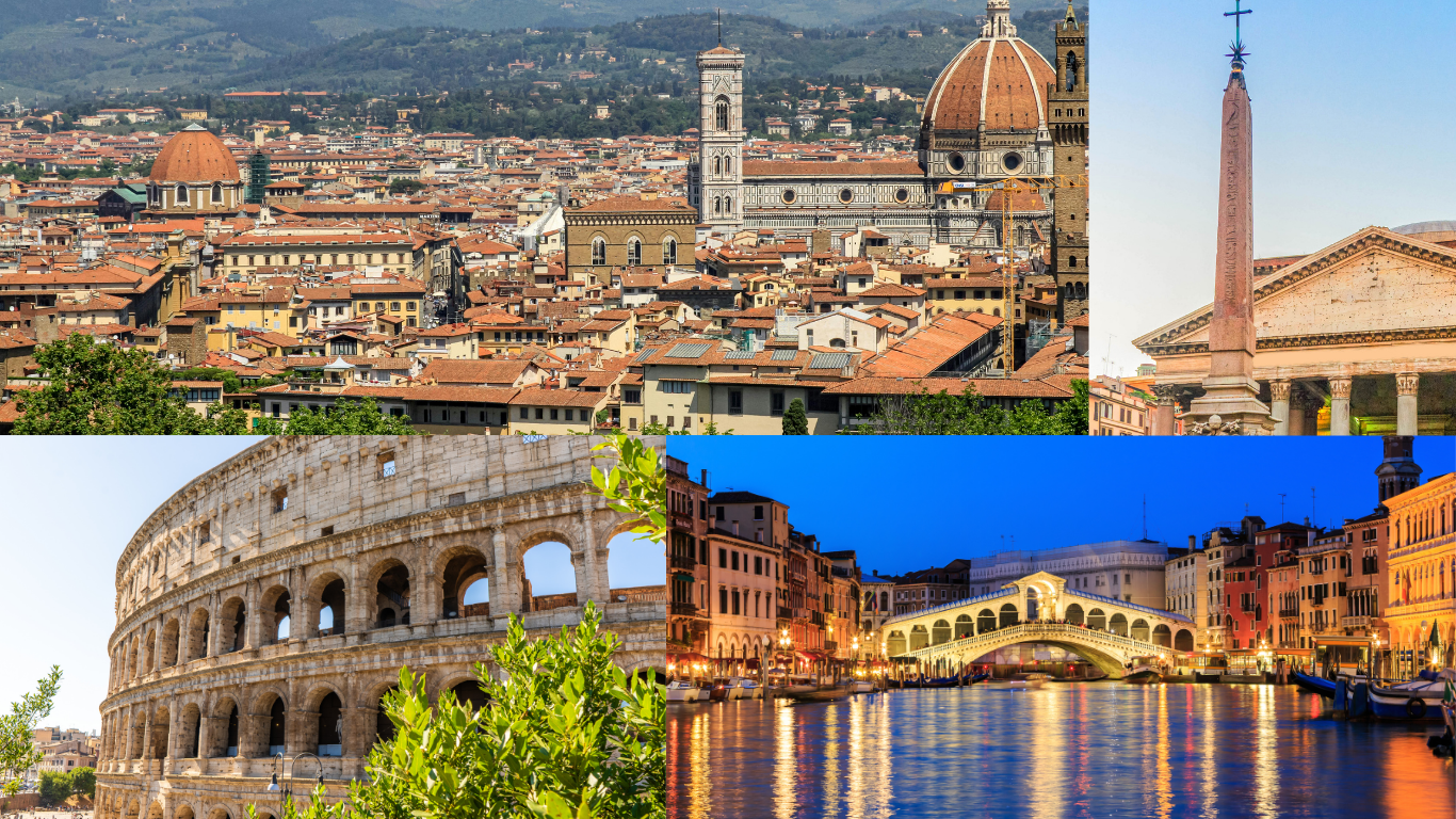イタリア3都市