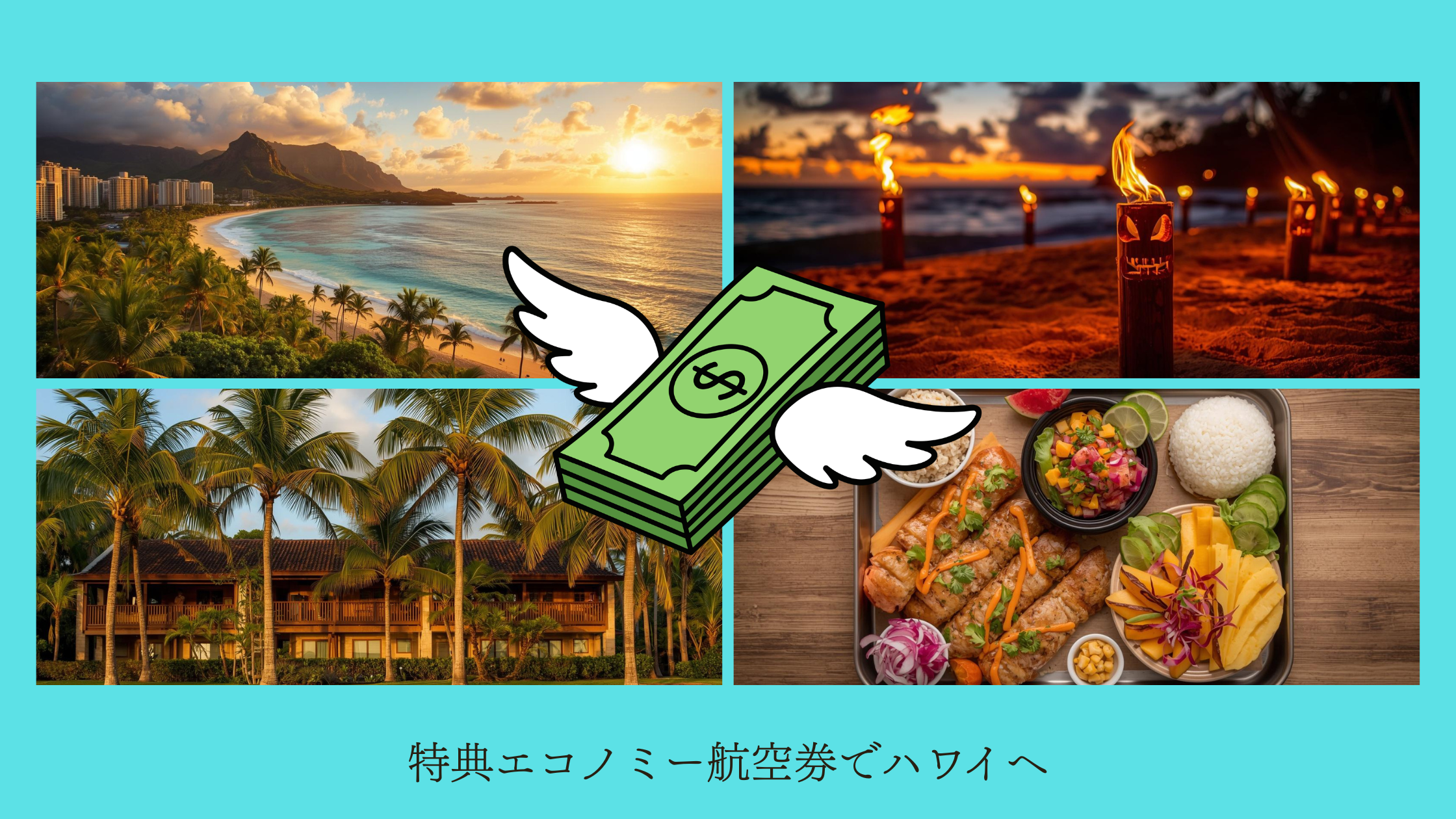 特典エコノミーハワイ